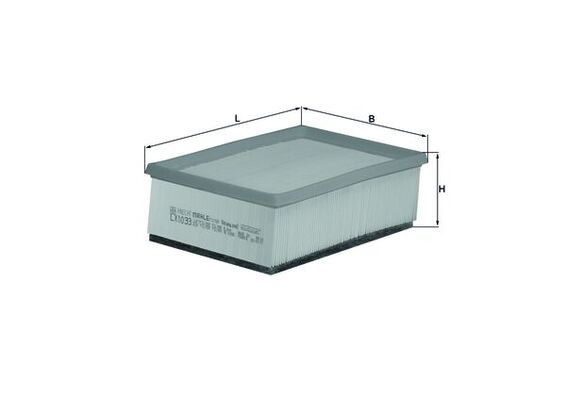 Knecht Luchtfilter LX 1033