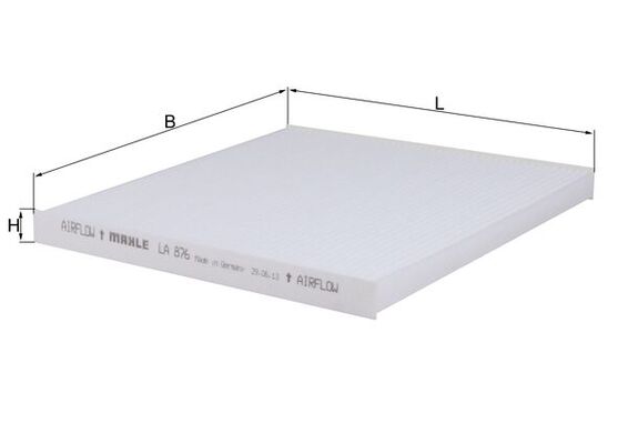 Interieurfilter Knecht LA 876