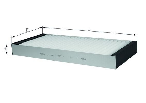 Interieurfilter Knecht LA 67