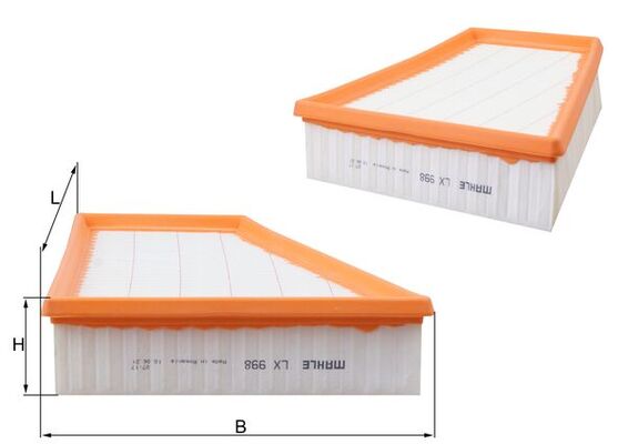 Knecht Luchtfilter LX 998