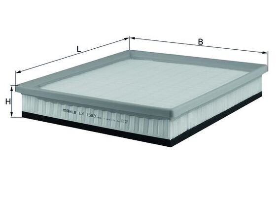 Luchtfilter Knecht LX 1583