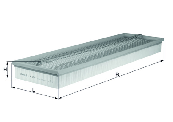 Luchtfilter Knecht LX 334