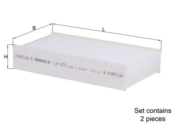 Interieurfilter Knecht LA 873/S