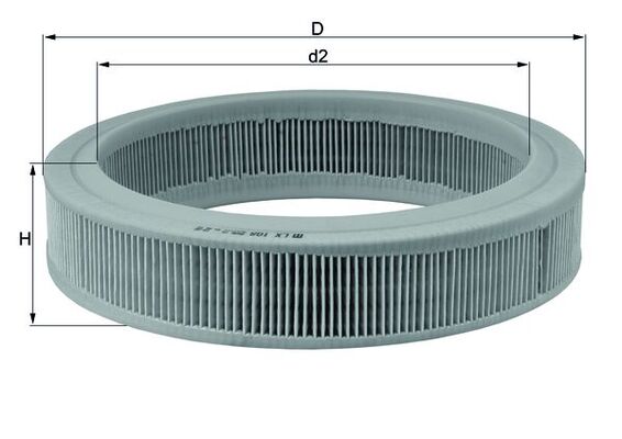 Luchtfilter Knecht LX 108