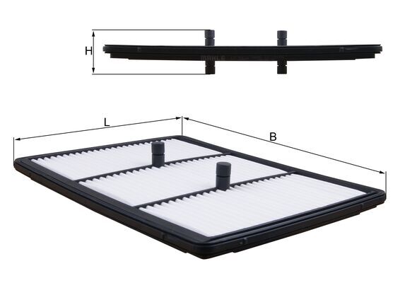 Luchtfilter Knecht LX 5824