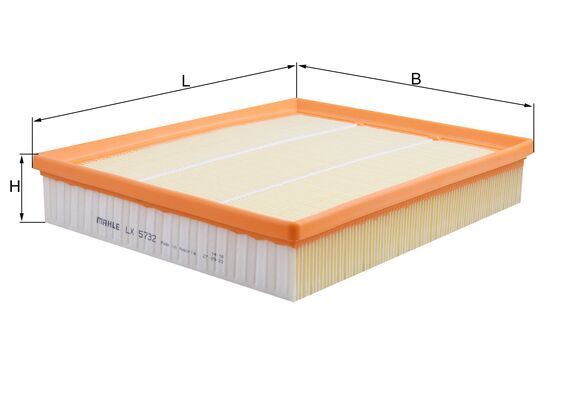 Luchtfilter Knecht LX 5732