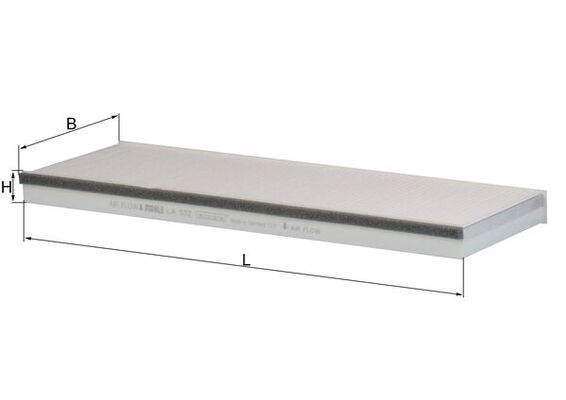 Interieurfilter Knecht LA 532