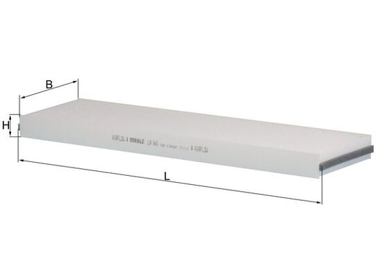 Interieurfilter Knecht LA 641