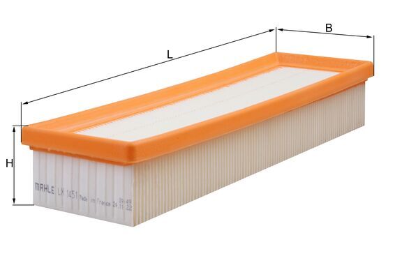 Luchtfilter Knecht LX 1451