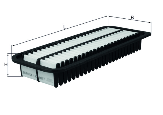 Knecht Luchtfilter LX 2027