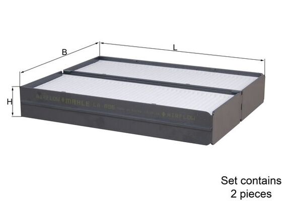 Interieurfilter Knecht LA 896/S