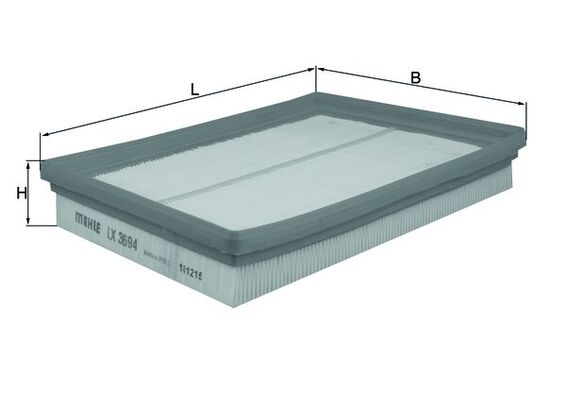 Luchtfilter Knecht LX 3694