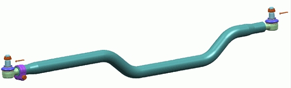 Spoorstang Lemförder 11425 01