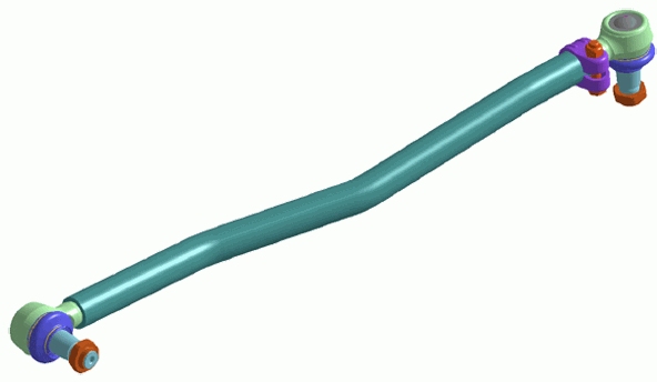 Spoorstangeind / Stuurkogel Lemförder 12923 01