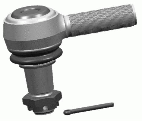 Spoorstangeind / Stuurkogel Lemförder 19555 01