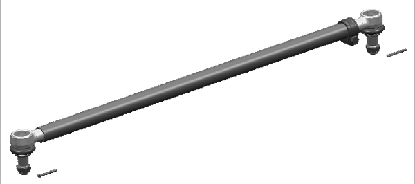 Spoorstangeind / Stuurkogel Lemförder 19605 01