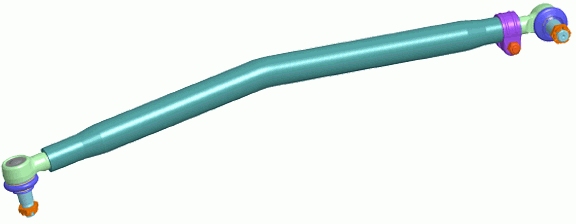 Spoorstangeind / Stuurkogel Lemförder 21001 01