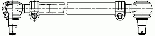 Spoorstangeind / Stuurkogel Lemförder 23452 01
