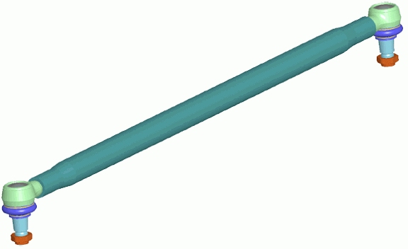 Spoorstangeind / Stuurkogel Lemförder 24147 01
