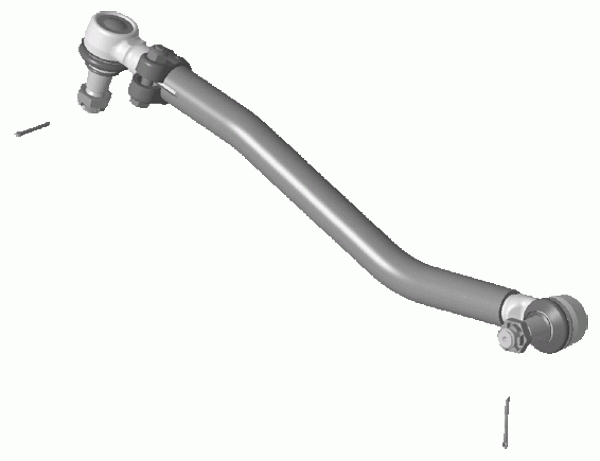 Spoorstangeind / Stuurkogel Lemförder 24581 01