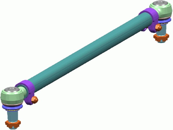 Spoorstangeind / Stuurkogel Lemförder 34593 01