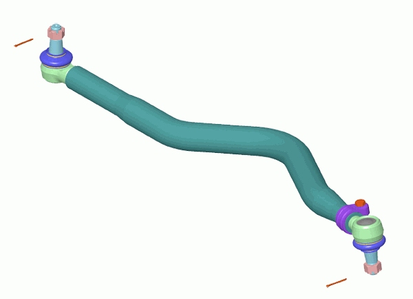 Spoorstangeind / Stuurkogel Lemförder 37769 01
