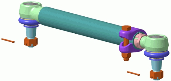 Spoorstangeind / Stuurkogel Lemförder 38243 01