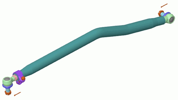 Spoorstangeind / Stuurkogel Lemförder 38251 01