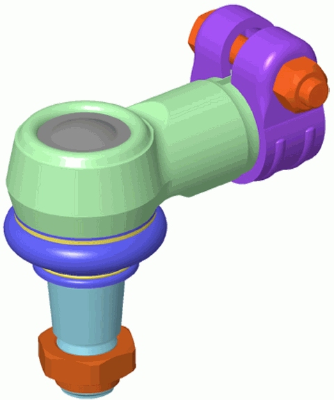 Spoorstangeind / Stuurkogel Lemförder 39363 01