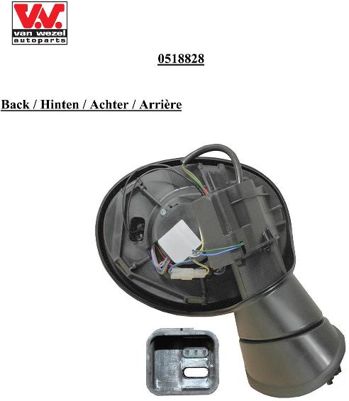 Van Wezel Buitenspiegel 0518828