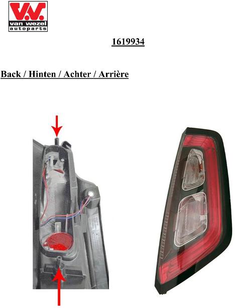Van Wezel Achterlicht 1619934