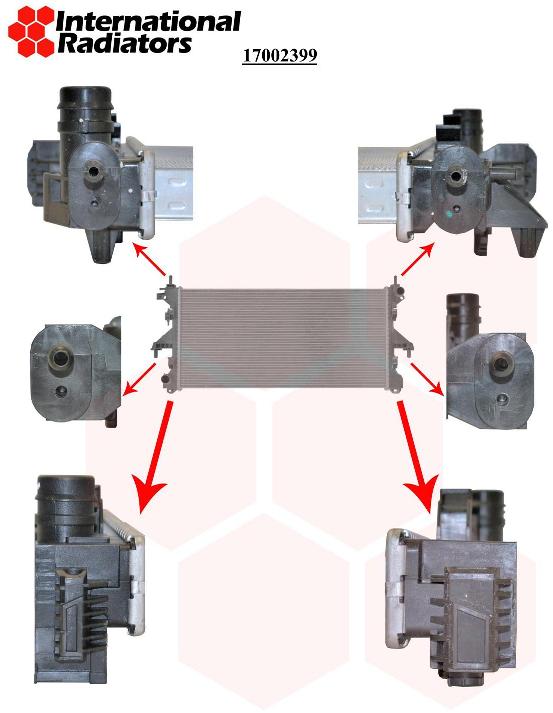 Van Wezel Radiateur 17002399