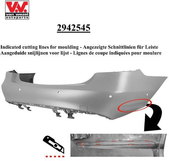 Van Wezel Bumper 2942545