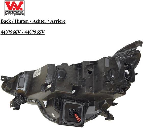 Van Wezel Koplamp 4407965V