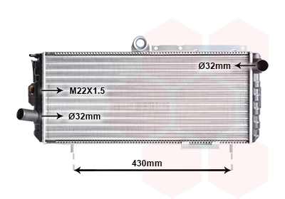 Radiateur Van Wezel 01002007