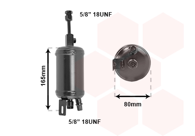 Airco droger/filter Van Wezel 0100D001