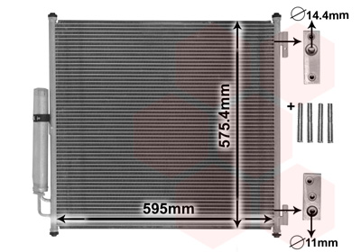 Van Wezel Airco condensor 02005218