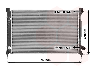 Radiateur Van Wezel 03002158