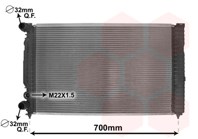 Radiateur Van Wezel 03002189