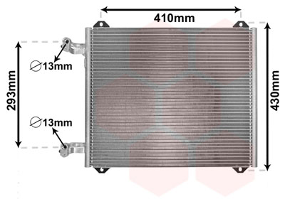 Airco condensor Van Wezel 03005193