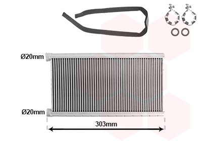 Van Wezel Kachelradiateur 03016703