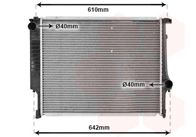 Radiateur Van Wezel 06002096