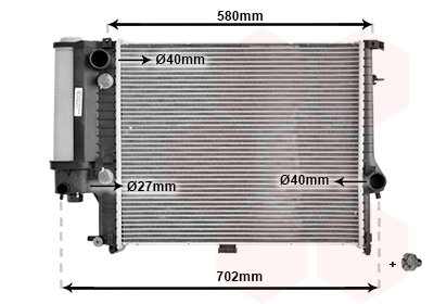 Van Wezel Radiateur 06002122