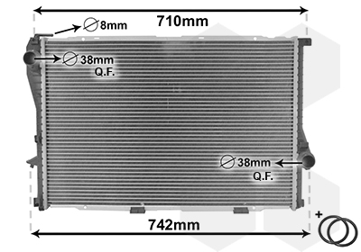 Van Wezel Radiateur 06002235