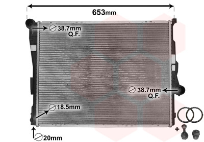 Van Wezel Radiateur 06002278