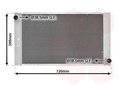 Radiateur Van Wezel 06002287