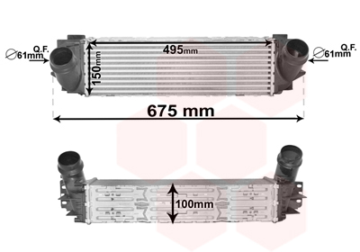 Interkoeler Van Wezel 06004457