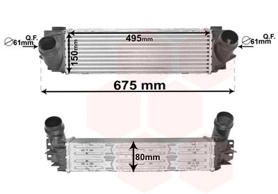 Interkoeler Van Wezel 06004463