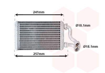 Van Wezel Kachelradiateur 06006257