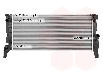 Radiateur Van Wezel 06012724